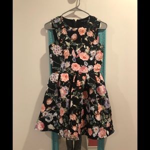 Miss Behaved Girls Flowered Skater dress!!
